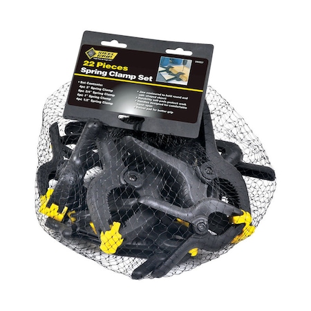 Steel Grip Steel Grip Spring Clamp Set 22 pk DR60527